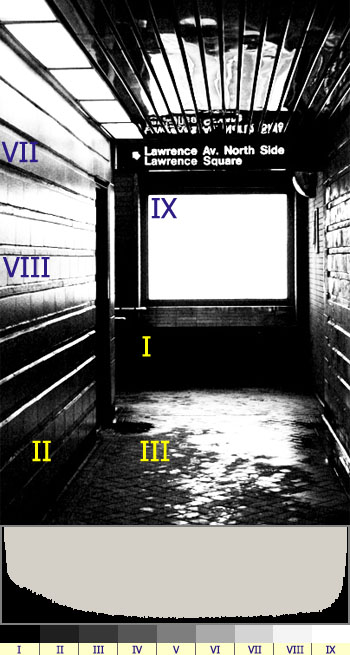Lawrence Square is that way